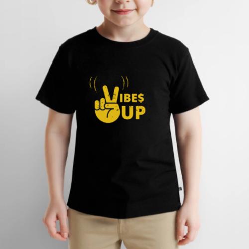 Vibrant Peace Vibes Up Design - Toddler Premium T-Shirt