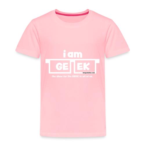 iamGEEK classic White - Toddler Premium T-Shirt