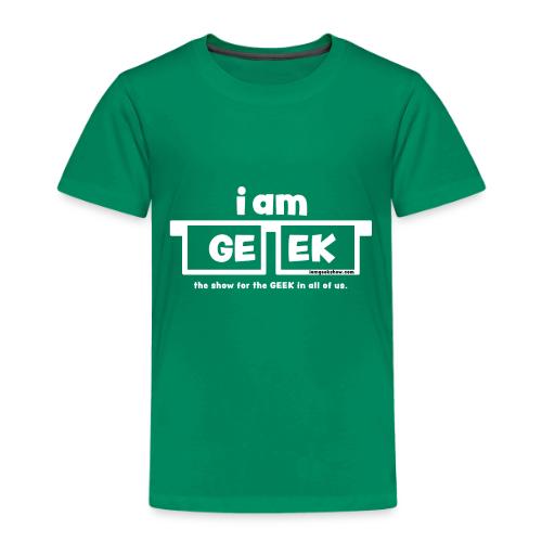 iamGEEK classic White - Toddler Premium T-Shirt