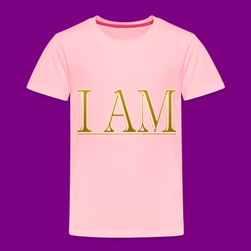 I AM - Gold - Toddler Premium T-Shirt