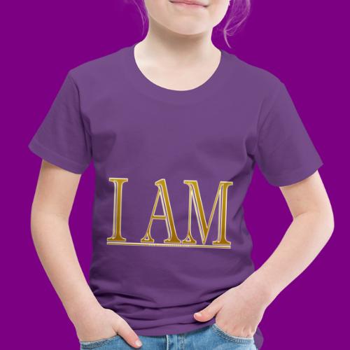 I AM - Gold - Toddler Premium T-Shirt