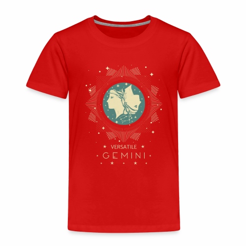 Versatile Gemini Constellation Month May June - Toddler Premium T-Shirt