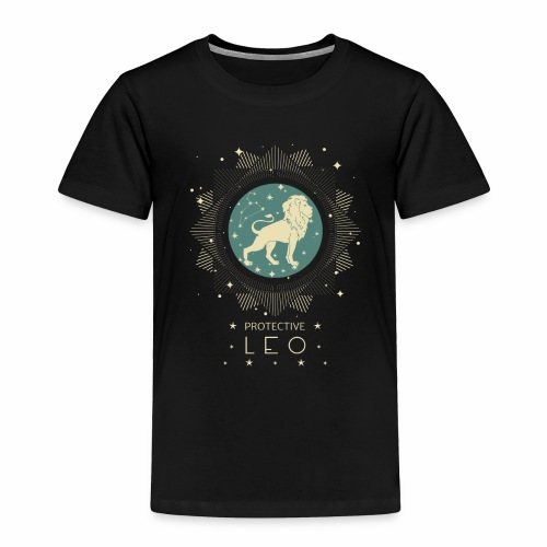 Zodiac sign Leo constellation birthday July August - Toddler Premium T-Shirt