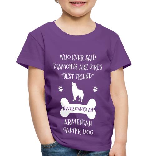 My Best Friend Is Armenian Gampr Dog Cool Gift - Toddler Premium T-Shirt
