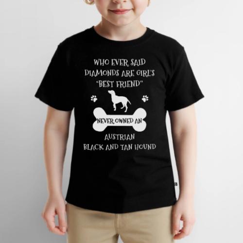 Best Friend Is Austrian Black And Tan Hound Cool - Toddler Premium T-Shirt
