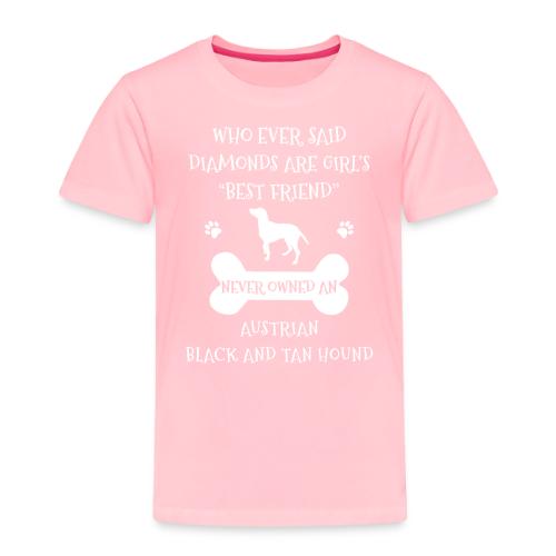 Best Friend Is Austrian Black And Tan Hound Cool - Toddler Premium T-Shirt