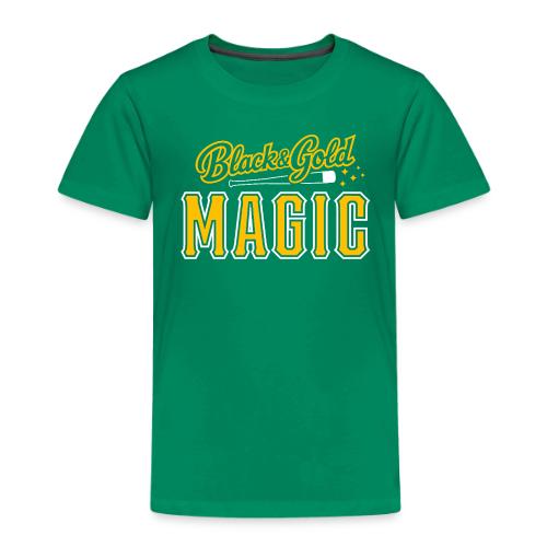Black & Gold Magic - Toddler Premium T-Shirt