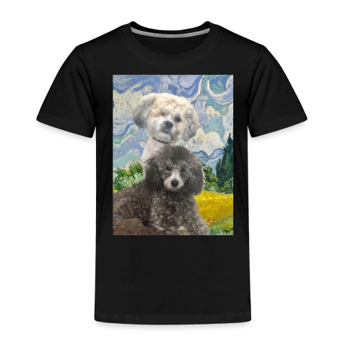 Morty and Wonton - Dogs of Modern Art - Toddler Premium T-Shirt
