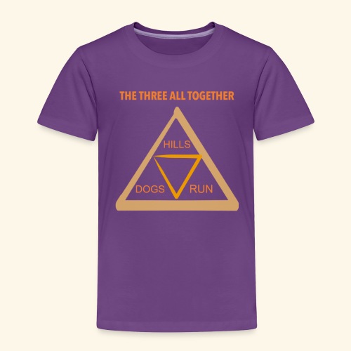 Run4Dogs Triangle - Toddler Premium T-Shirt