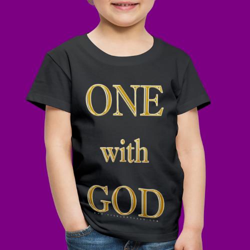 One with God - A Course in Miracles - Down - Toddler Premium T-Shirt