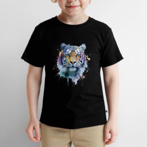 Splash-Art Tiger Face - Toddler Premium T-Shirt