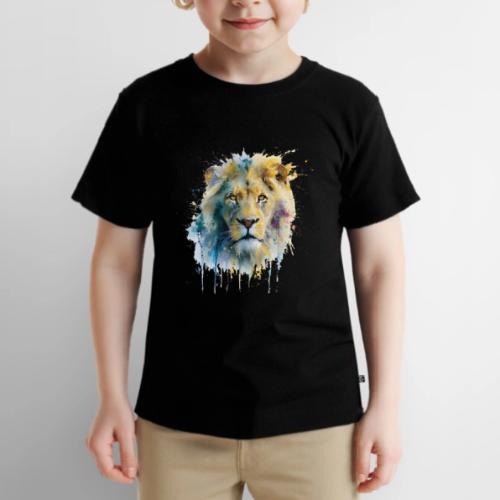 Splash-Art Lion Face - Toddler Premium T-Shirt