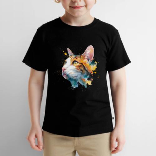Cat: Feline Ink Burst - Toddler Premium T-Shirt