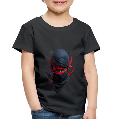 Crimson Stare Ninja - Toddler Premium T-Shirt