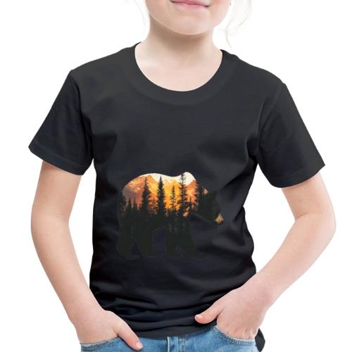 Bear: Sunset Guardian - Toddler Premium T-Shirt