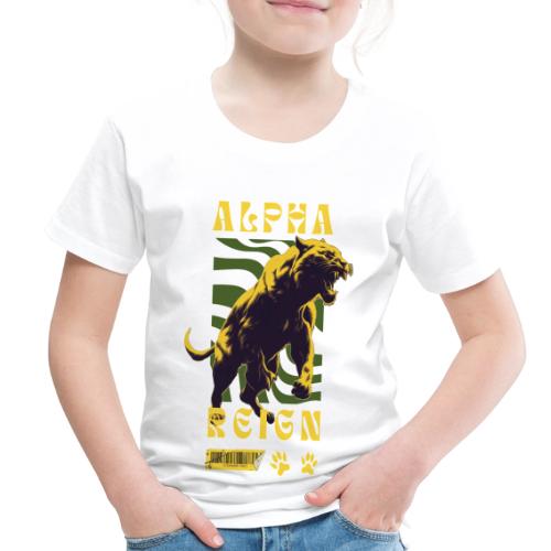 Unleash The Inner Alpha: Fierce Animal Print - Toddler Premium T-Shirt