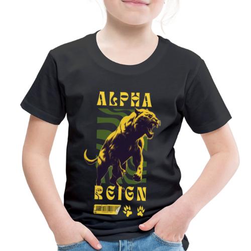 Unleash The Inner Alpha: Fierce Animal Print - Toddler Premium T-Shirt