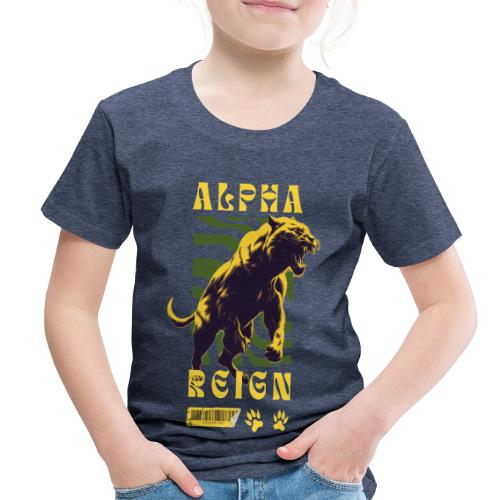 Unleash The Inner Alpha: Fierce Animal Print - Toddler Premium T-Shirt