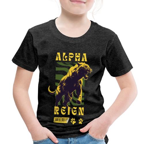 Unleash The Inner Alpha: Fierce Animal Print - Toddler Premium T-Shirt