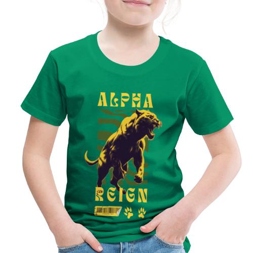 Unleash The Inner Alpha: Fierce Animal Print - Toddler Premium T-Shirt