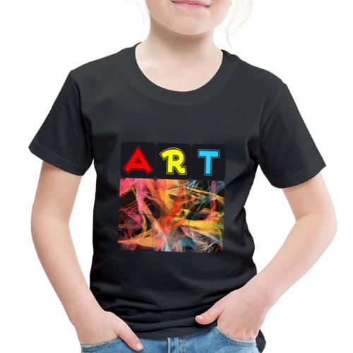 Chaotic Threads of Art - Toddler Premium T-Shirt