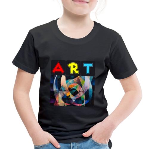 Art of Stripes and Shades - Toddler Premium T-Shirt