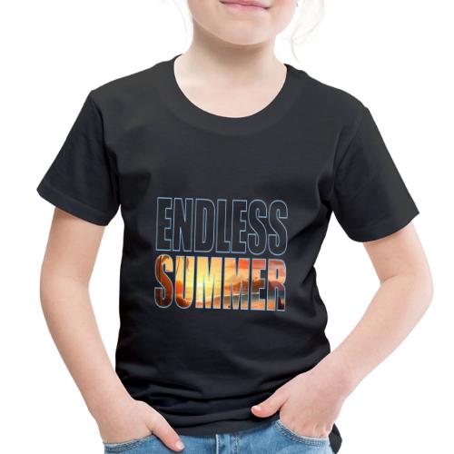 Golden Summer Vibes - Toddler Premium T-Shirt