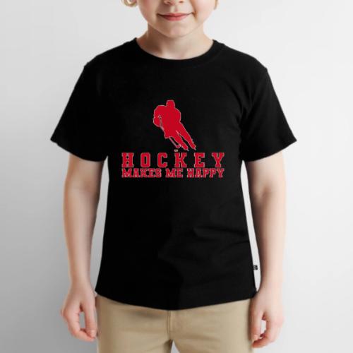 Hockey makes me happy - Toddler Premium T-Shirt