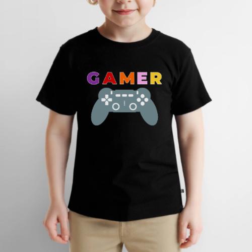 Colorful Gamer Controller Graphic - Toddler Premium T-Shirt