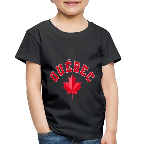 Quebec with maple leaf - Toddler Premium T-Shirt