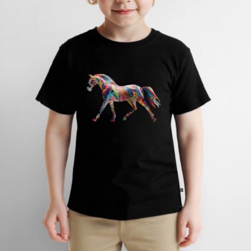 Colorful Abstract Horse Art Design - Toddler Premium T-Shirt
