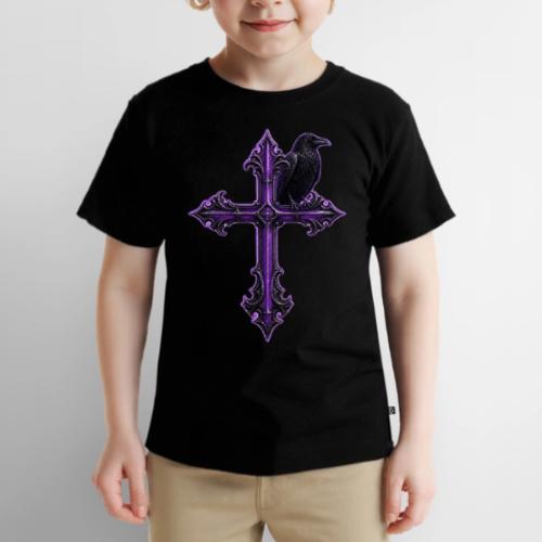 Gothix Raven Cross - Toddler Premium T-Shirt