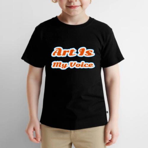 Art Is My Voice — Express Yourself Script - Toddler Premium T-Shirt