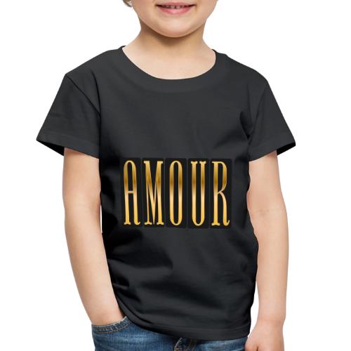 Golden Love - Toddler Premium T-Shirt