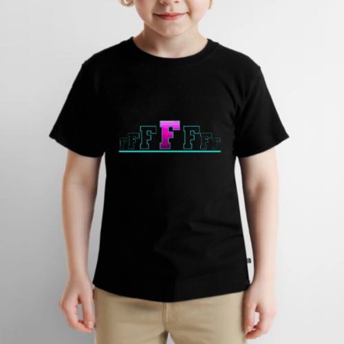 Letter F – Capital Varsity Alphabet Monogram - Toddler Premium T-Shirt