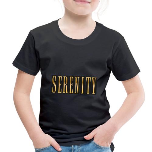 Serenity in Gold - Toddler Premium T-Shirt