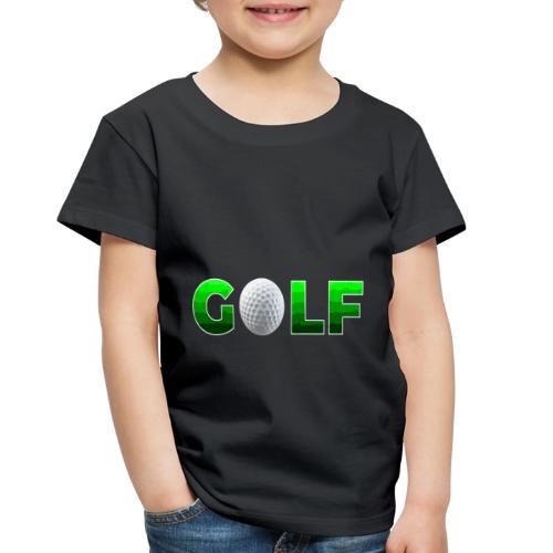 Golf Precision Wordmark - Toddler Premium T-Shirt