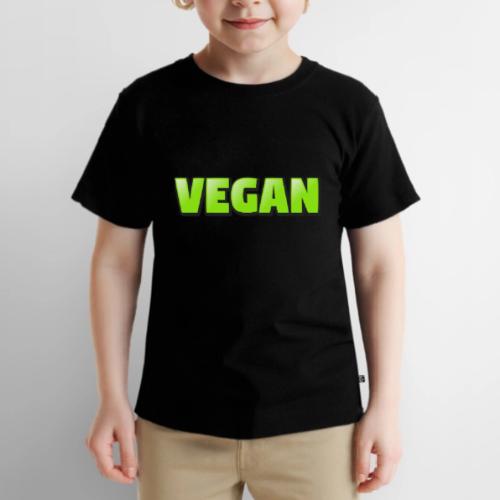 Vegan Bold Green Typography Design - Toddler Premium T-Shirt
