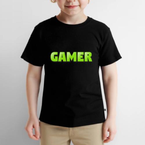 Gamer Neon Green Gaming Logo Design - Toddler Premium T-Shirt