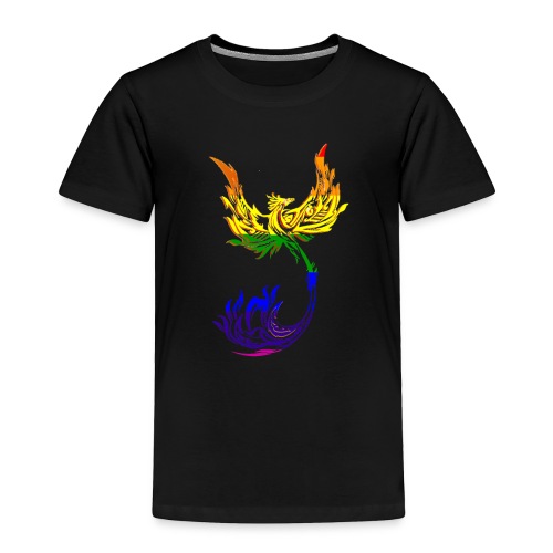 Rainbow Phoenix - Toddler Premium T-Shirt