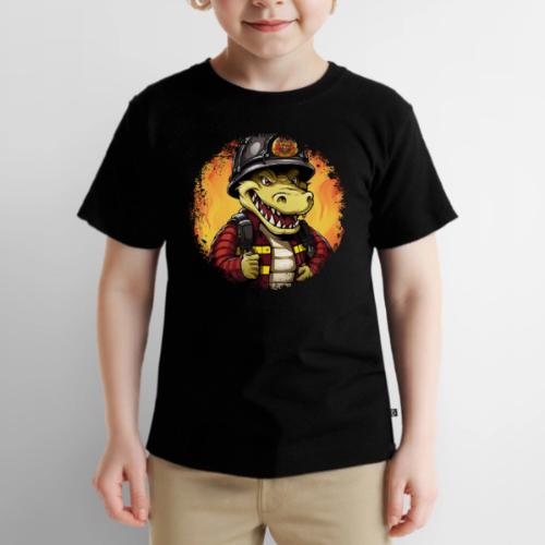 Fireman crocodile - Toddler Premium T-Shirt