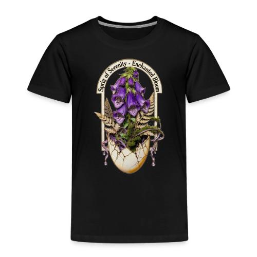 Spring Serenity Foxglove Tee, Easter Gift for wife - Toddler Premium T-Shirt