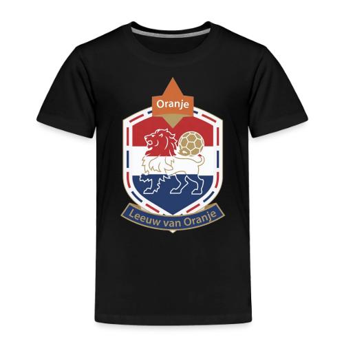 Netherlands Lion Crest T-Shirt, Dutch Badge Gift - Toddler Premium T-Shirt