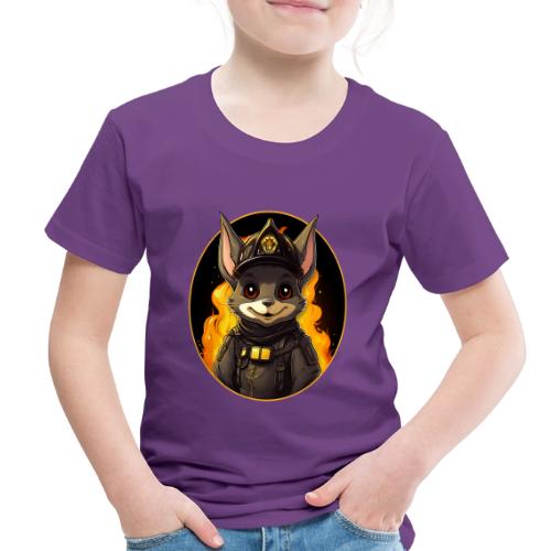 Firefighter bat - Toddler Premium T-Shirt