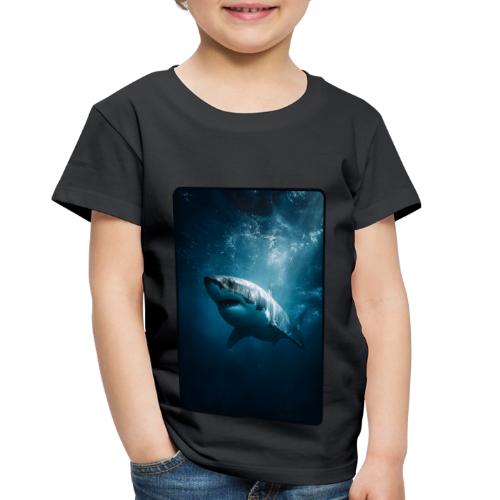 Great White Shark Ocean Design - Toddler Premium T-Shirt