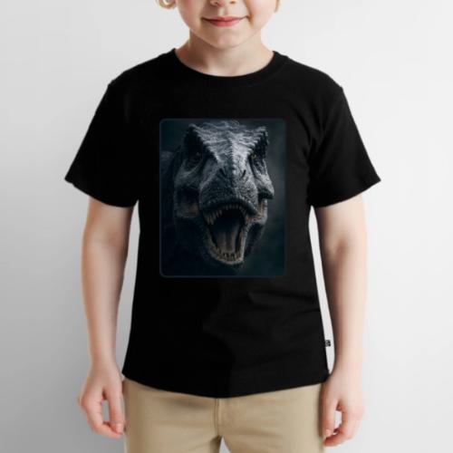 T Rex Cinematic Close-Up Design - Toddler Premium T-Shirt