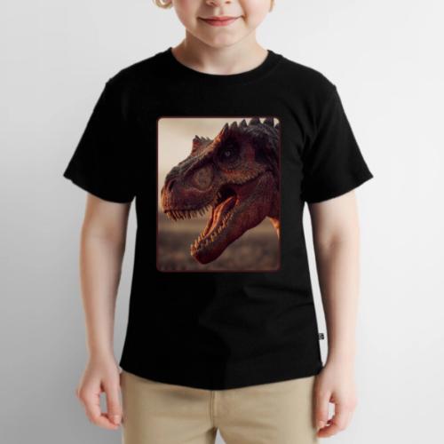 T Rex Roaring Close-Up Design - Toddler Premium T-Shirt