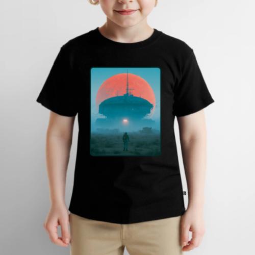 Astronaut Alien Outpost Design - Toddler Premium T-Shirt