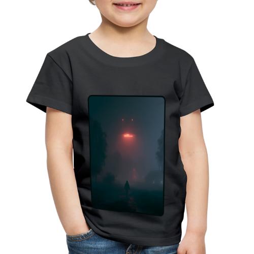 Mysterious UFO Encounter Design - Toddler Premium T-Shirt