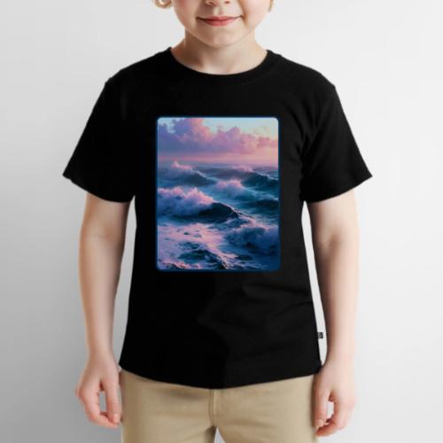 Dreamy Pastel Ocean Sunset Art - Toddler Premium T-Shirt